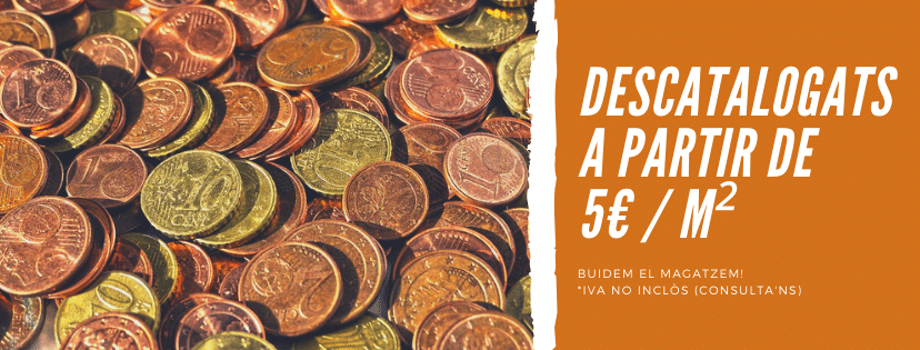 descatalogats tot a 5 euros